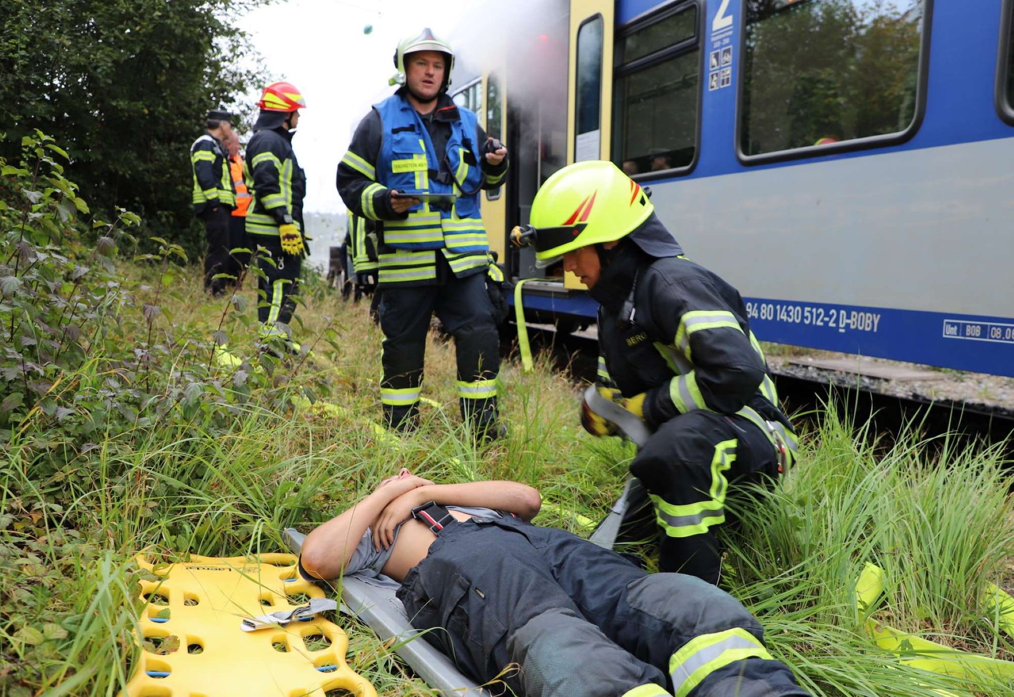 Insgesamt wurden 19 Übungsdarsteller gerettet.JPG