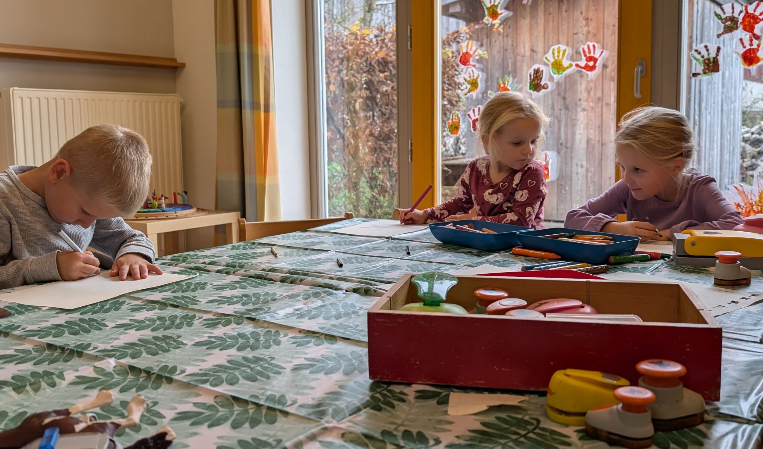 Die Kinder legten beim Tag der offenen Tür in Kammer gleich mächtig los.jpg