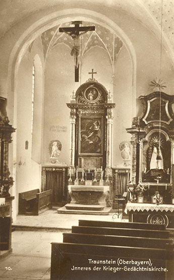 St. Georg und Katharina – Innenraum um 1925